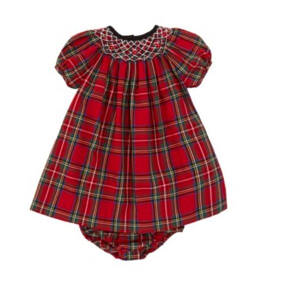 NWT Edgehill Collection Plaid 2 Piece Dress Set